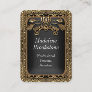 Kendylle Elegant Professional Round Business Card