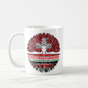 Kenia Kenianisch Schweizer Schweiz Baum Wurzel Coffee Mug