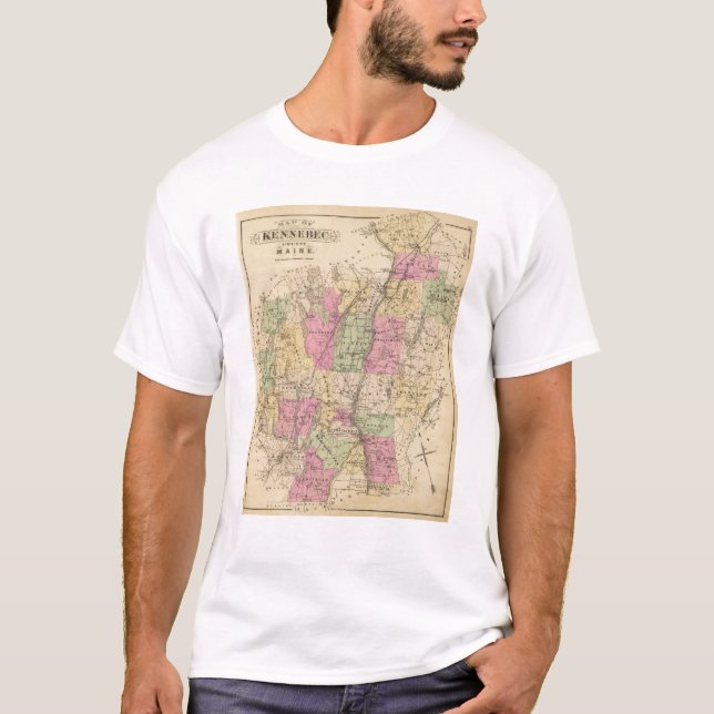 Kennebec County, Maine T-Shirt (Front)