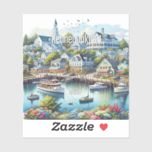 Kennebunkport Maine 3 Inch Vinyl Sticker