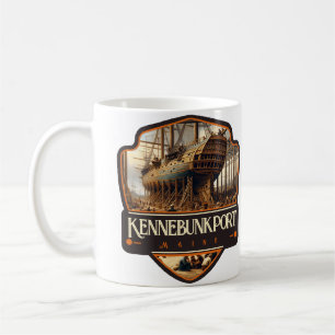 Kennebunkport, Maine Vintage Coffee Mug