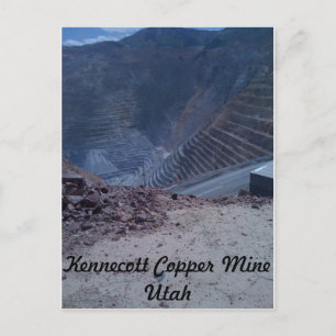 Kennecott Copper Mine Post Card