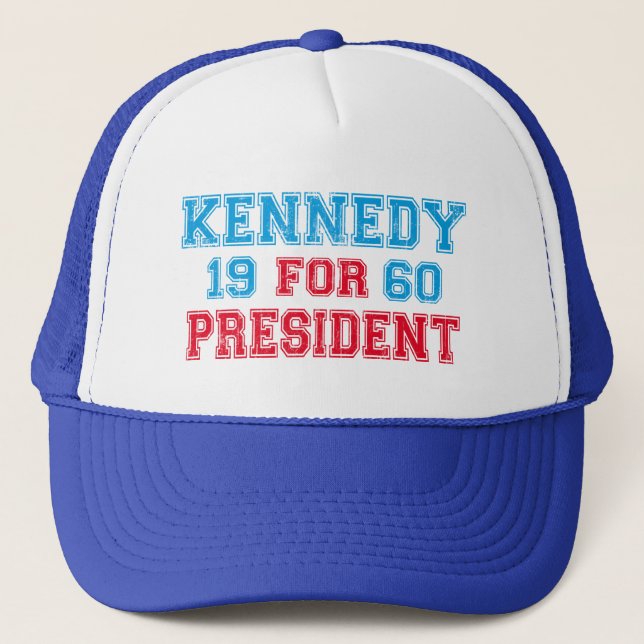 Kennedy 1960 election trucker hat (Front)