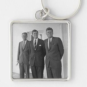 Kennedy Brothers, John, Ted, Robert Key Ring