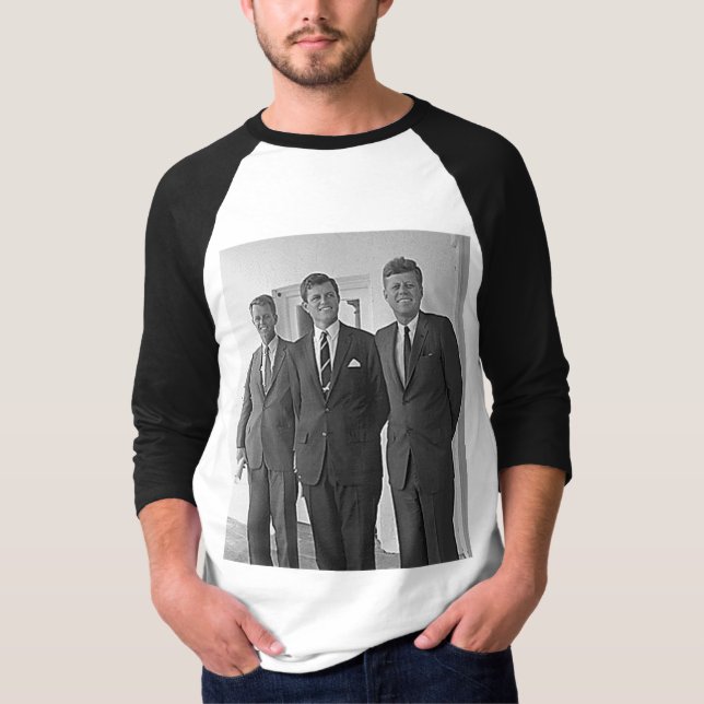 Kennedy Brothers, John, Ted, Robert T-Shirt (Front)