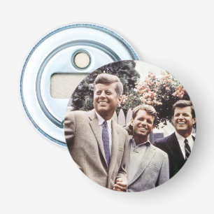 Kennedy Brothers, President John, Robert & Ted Bottle Opener