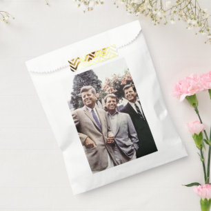 Kennedy Brothers, President John, Robert & Ted Favour Bag