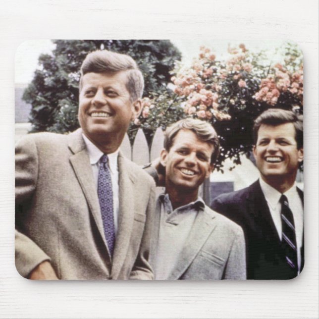 Kennedy Brothers, President John, Robert & Ted Mouse Pad (Front)