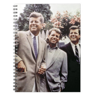 Kennedy Brothers, President John, Robert & Ted Notebook