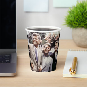 Kennedy Brothers, President John, Robert & Ted Paper Cups