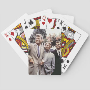 Kennedy Brothers, President John, Robert & Ted Playing Cards