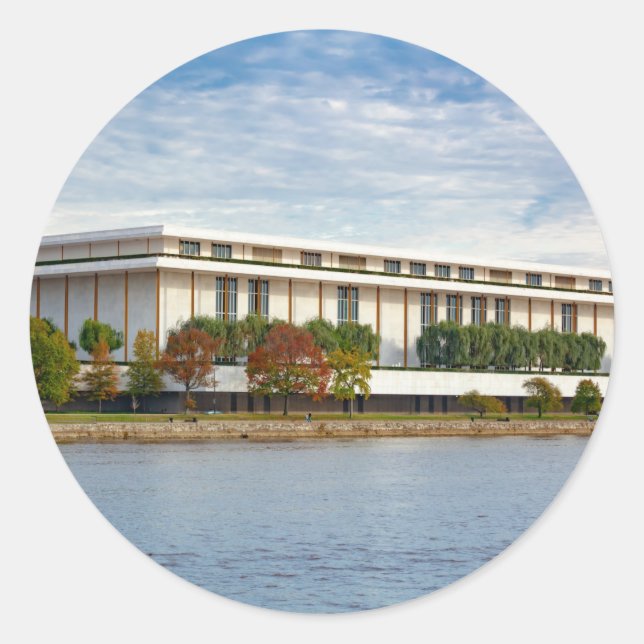 Kennedy Centre Classic Round Sticker (Front)