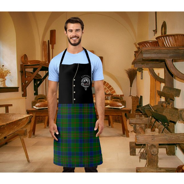 Kennedy Clan Badge & Tartan Kilt Apron (Creator Uploaded)