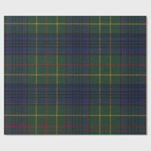Kennedy Dress Tartan Dark Wrapping Paper