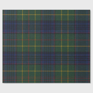 Kennedy Dress Tartan Dark Wrapping Paper