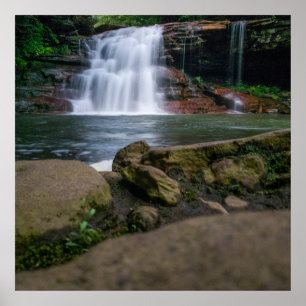 Kennedy Falls on the Blackwater River, WV Poster