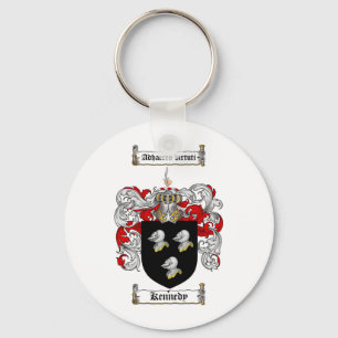 KENNEDY FAMILY CREST -  KENNEDY COAT OF ARMS KEY RING