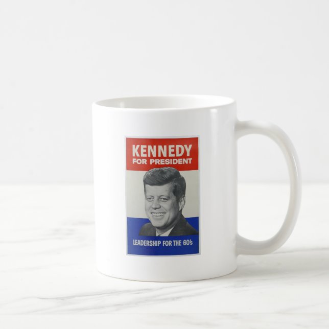 Kennedy For President Coffee Mug (Right)