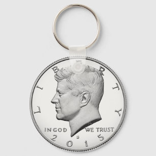 Kennedy Half Dollar image Keychain