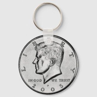 Kennedy Half Dollar Key Ring