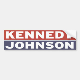 Kennedy / Johnson Bumper Sticker