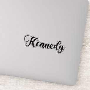 Kennedy Name - Handwritten Calligraphy