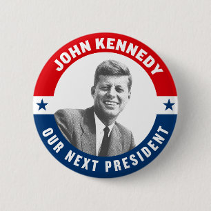 Kennedy Next President 1960 Vintage Kennedy 1960 6 Cm Round Badge