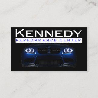 Kennedy Performance Centre Business Card