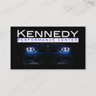 Kennedy Performance Centre Business Card