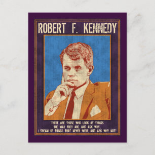 Kennedy, Robert - "Why Not?" Postcard