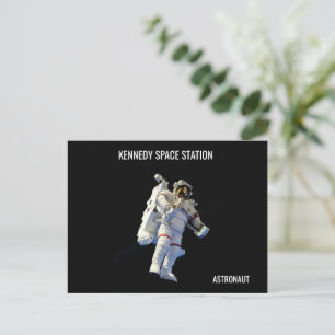 Kennedy Space Station Astronaut Postcard