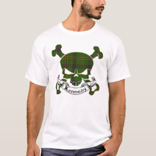 Kennedy Tartan Skull T-Shirt