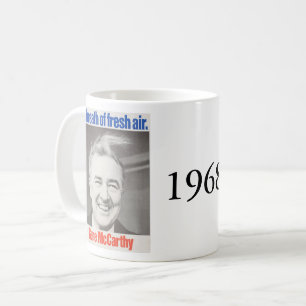 Kennedy vs. McCarthy 1968 Coffee Mug