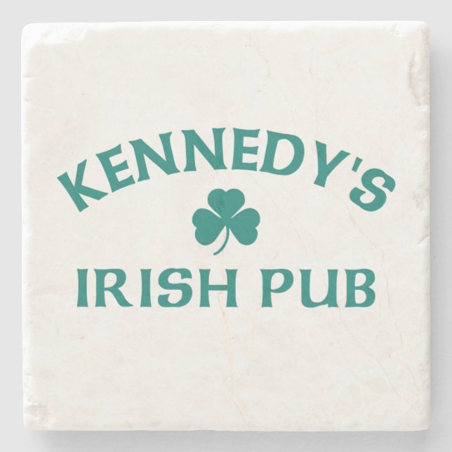 Kennedy's Irish Pub   Stone Coaster (Front)