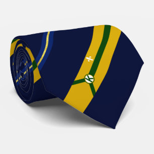 Kenner City (Louisiana) city flag Neck Tie