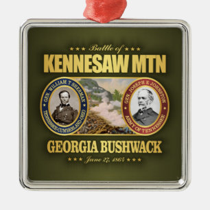 Kennesaw Mountain (FH2)  Metal Ornament