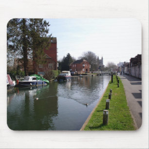 Kennet and Avon canal at Newbury Mouse Pad