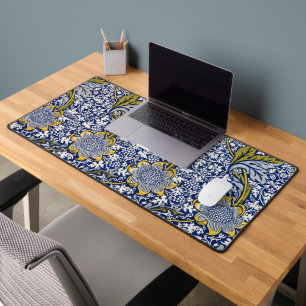 Kennet by William Morris, Vintage Textile Art Desk Mat