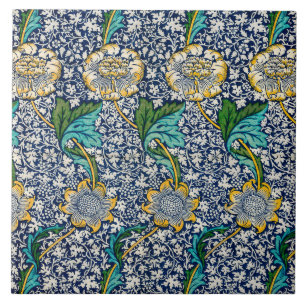Kennet Pattern (by William Morris) Ceramic Tile