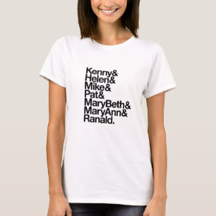Kenny&Helen&Mike&Pat&MB&MA&Ranald. (Women's White) T-Shirt