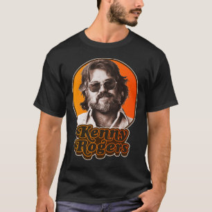 Kenny Rogers Classic Country Music Legend T-Shirt