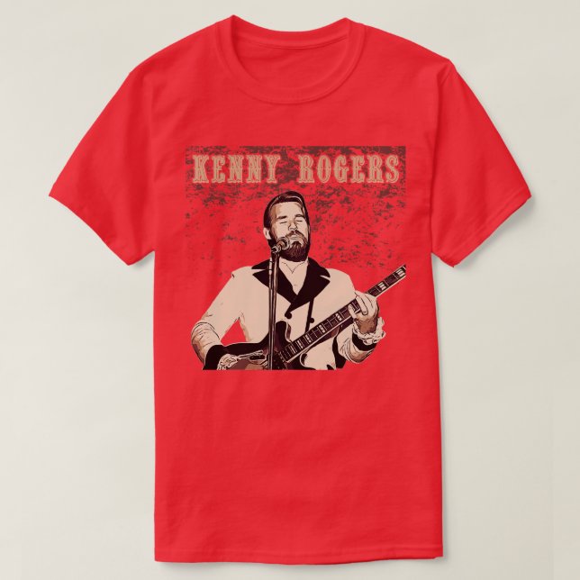 kenny rogers T-Shirt (Design Front)