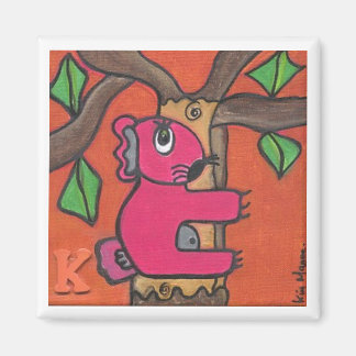 kenny the koala eats leaves Magnet