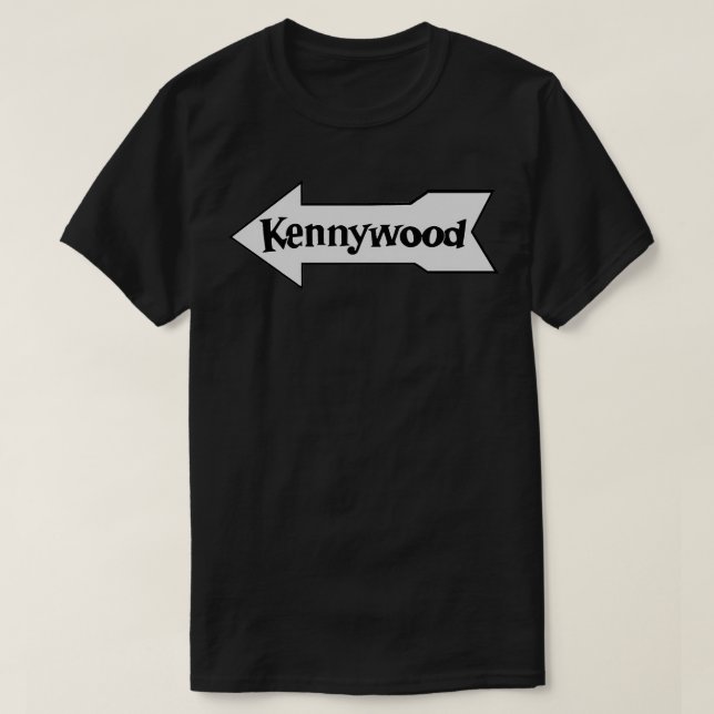 Kennywood Black and White T-Shirt (Design Front)