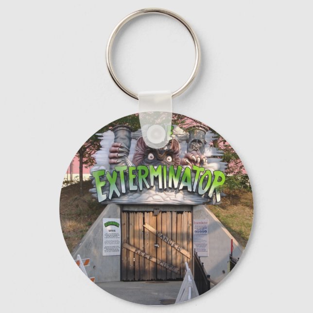 Kennywood, The Exterminator Key Ring (Front)