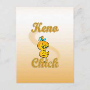 Keno  Chick Postcard