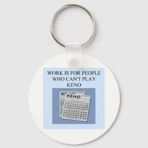 keno player's delight key ring