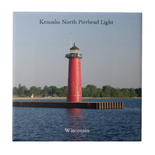 Kenosha North Pierhead Light tile