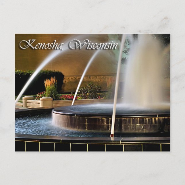 Kenosha, Wisconsin Postcard (Front)