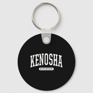 Kenosha Wisconsin Vacation College Style Wi Usa Te Key Ring